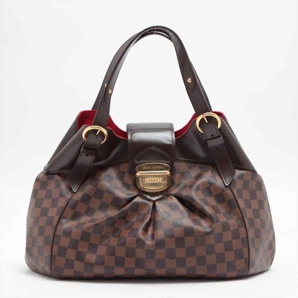 Sistina MM Damier Ebene SHoulder Bag - Picture 1 of 12